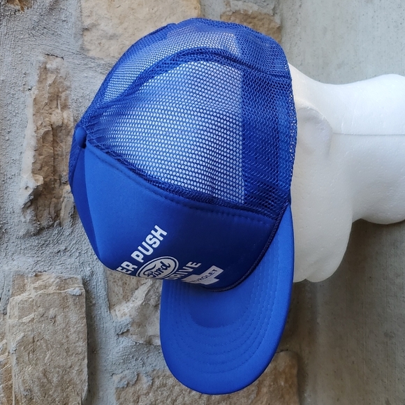 I'D RATHER PUSH MY FORD THAN DRIVE A CHEVROLET HAT CAP MESH TRUCKER NWOT - Picture 2 of 7